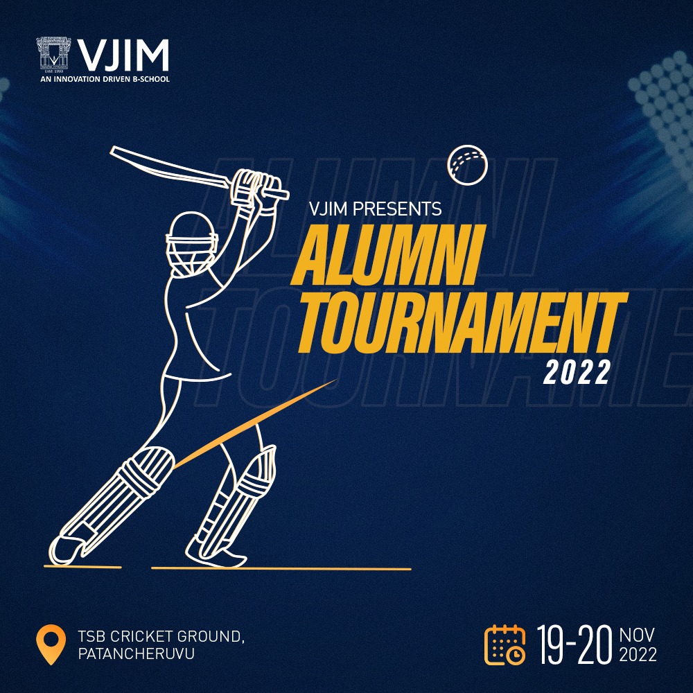Alumni Cricket Tournament Vignana Jyothi Institute Of Management